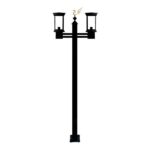 چراغ پارکی مدل پاریس 230 سانتیمتری - سپاهان لایت