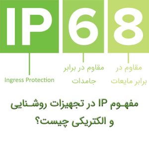 انواع درجه حفاظت (IP) در لوازم برق و روشنایی