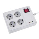 چندراهی برق و محافظ پارت الکتریک مدل PE2204