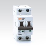 کلید مینیاتوری 2 پل2 آمپر | 10 کیلوآمپر | DC | تیپ B رعد الکتریک