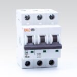 کلید مینیاتوری 3 پل 40 آمپر | 6 کیلوآمپر | AC | تیپ C رعد الکتریک