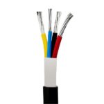 کابل آلومینیوم 4 در 25 متری روکش PVC باختران ایرانیان