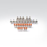 جامپر ثابت ترمینال پیچی دوطبقه سایز 4 رعد الکتریک