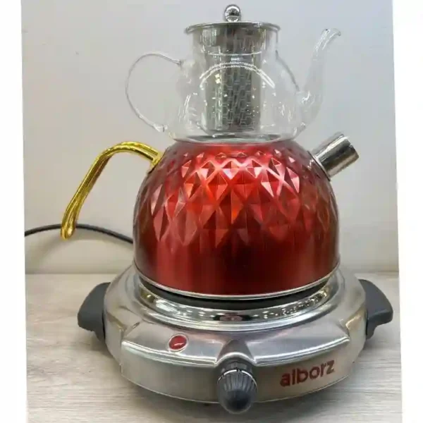 اجاق برقی سفری البرز 1500 مدل رز - Image 3