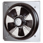 هواکش صنعتی آکسیال (طرح آلمان - قاب چهارگوش) سری VIF مدل VIF-25V2S دمنده