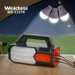 چراغ اضطراری خورشیدی با باتری اسید سرب ویداسی مدل WD-1107R