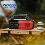 چراغ اضطراری خورشیدی با باتری اسید سرب ویداسی مدل WD-1107R