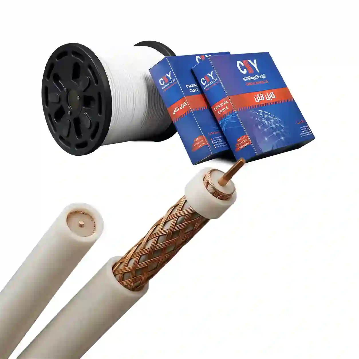 کابل تمام مس آنتن (کواکسیال) 4.5C-2V کابل سازان یزد