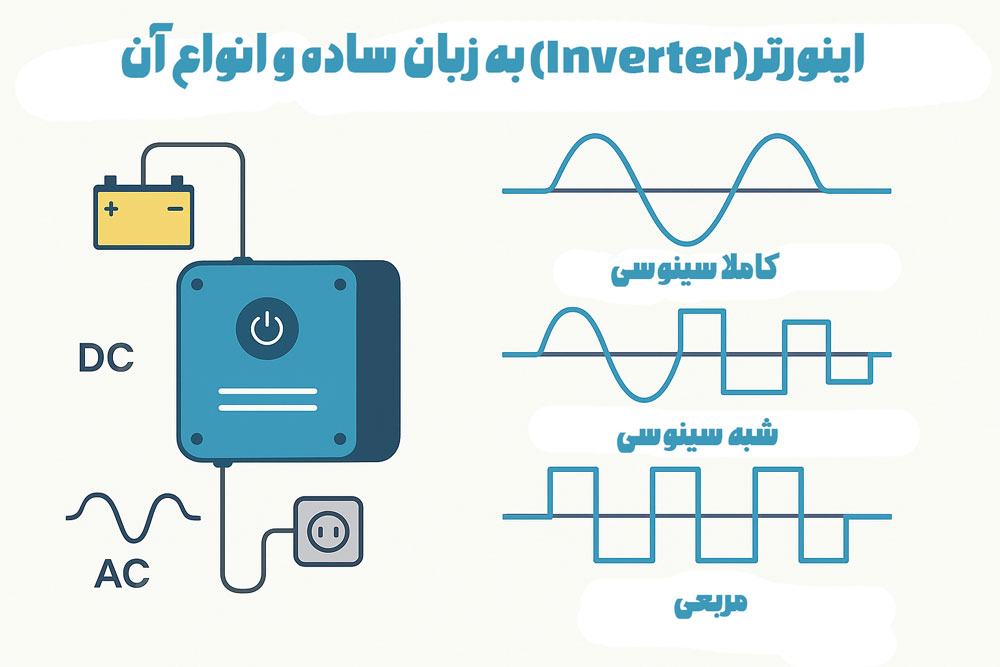 اینورتر (Inverter) به زبان ساده و انواع آن