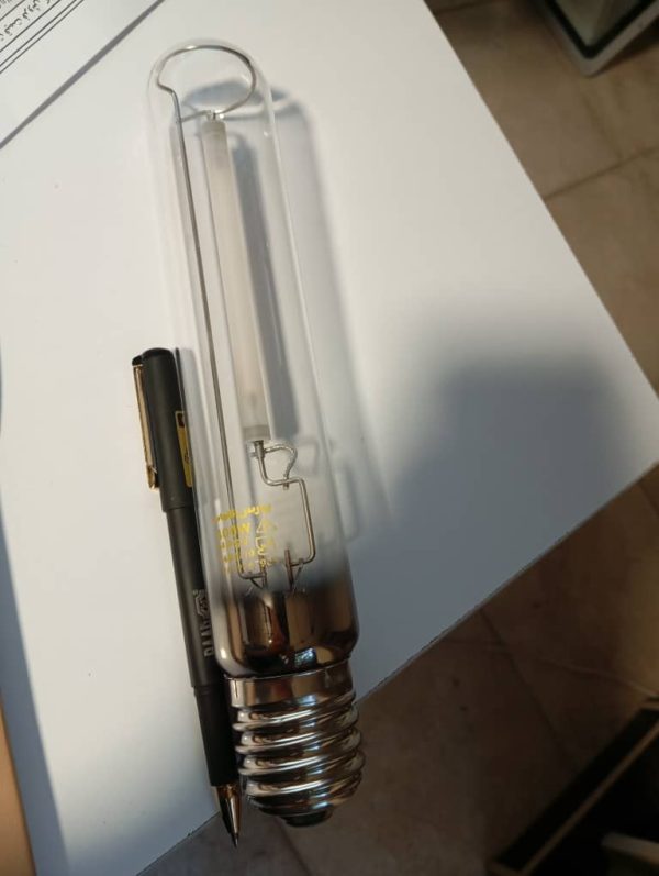 لامپ بخار سدیم 400 وات استوانه ای پارس شهاب مدل HPSV 400 سرپیچ E40