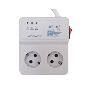 محافظ 2 پریز ماشین لباسشویی و ظرفشویی با کابل 3 متر نوسان الکتریک مدل L-126