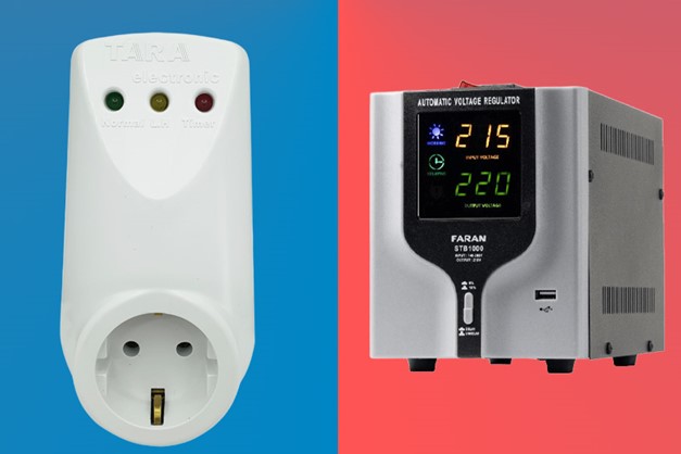 محافظ برق بهتره یا استابلایزر؟ راهنمای جامع انتخاب 5 محافظ برق بهتره یا استابلایزر؟ راهنمای جامع انتخاب