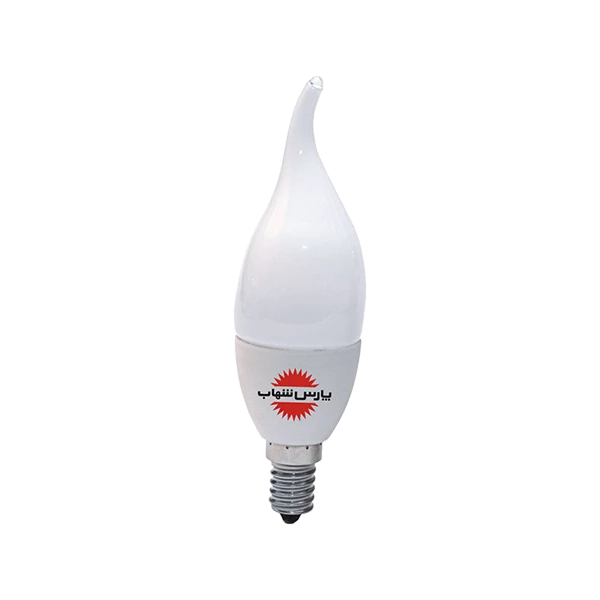 لامپ ال ای دی شمعی اشکی مات 6 وات پارس شهاب لامپ ال ای دی شمعی اشکی مات 6 وات پارس شهاب
