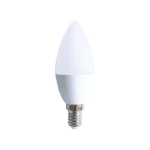 لامپ ال ای دی شمعی غیر اشکی شفاف لنز ستاره ای 6 وات پارس شهاب