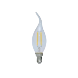 لامپ ال ای دی شمعی فیلامنتی اشکی 5 وات پارس شهاب