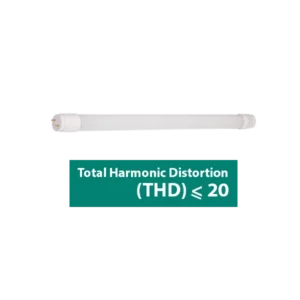 لامپ ال‌ ای‌ دی فلورسنتی یک طرفه 9 وات مشخصه THD کمتر از %20 پارس شهاب