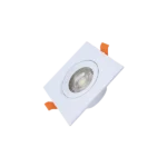 چراغ ال ای دی سقفی یکپارچه توکار مربع 6 وات پارس شهاب مدل K4