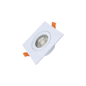 چراغ ال ای دی سقفی یکپارچه توکار مربع 6 وات پارس شهاب مدل K4