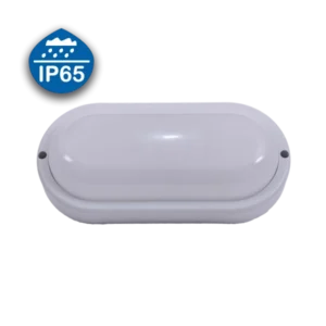 چراغ ال ای دی ضد رطوبت بیضی 15 وات پارس شهاب مدل باران