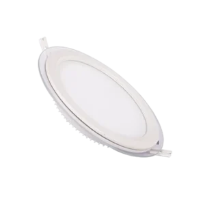 چراغ سقفی دور شیشه‌ ای گرد 12 وات پارس شهاب