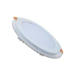 چراغ سقفی دور شیشه‌ ای گرد 12 وات پارس شهاب مدل نسترن