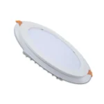 چراغ سقفی دور شیشه‌ ای گرد 18 وات پارس شهاب مدل نسترن