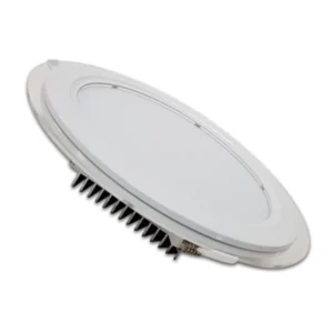 چراغ سقفی دور شیشه‌ ای گرد 30 وات پارس شهاب مدل نسترن