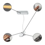 چراغ مطالعه شارژی مدل گیره ای کد MY-912