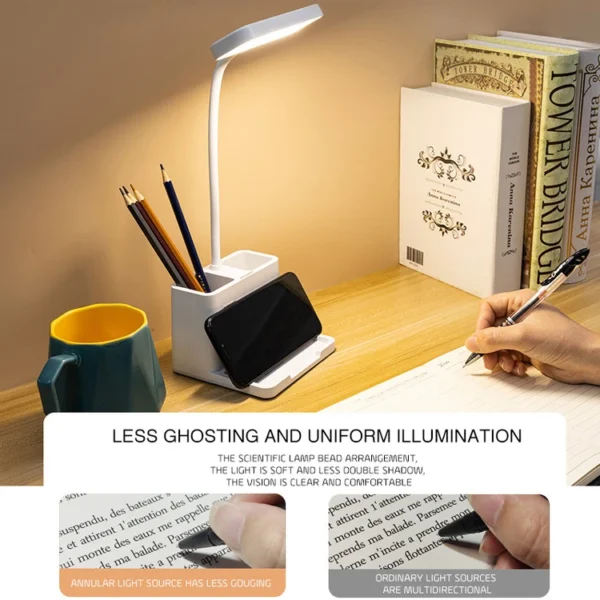 چراغ مطالعه مدل Q108-1 دارای باطری قابل شارژ - Image 11