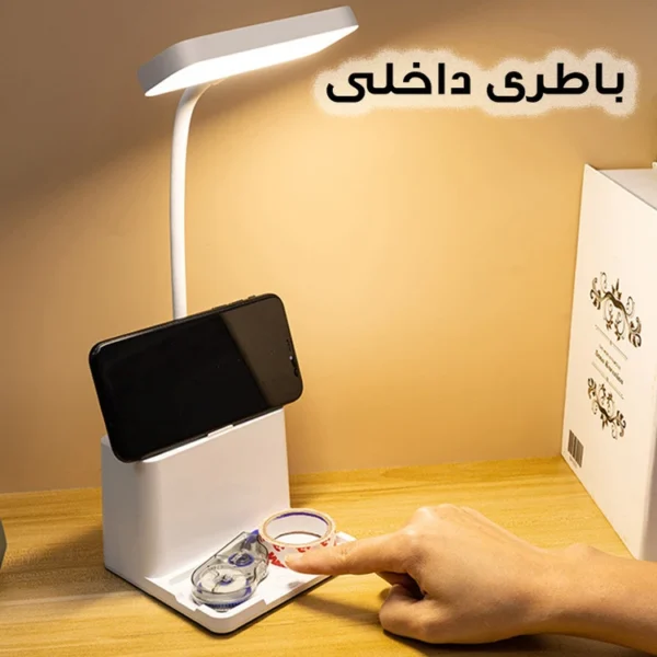 چراغ مطالعه مدل Q108-1 دارای باطری قابل شارژ