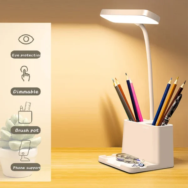 چراغ مطالعه مدل Q108-1 دارای باطری قابل شارژ