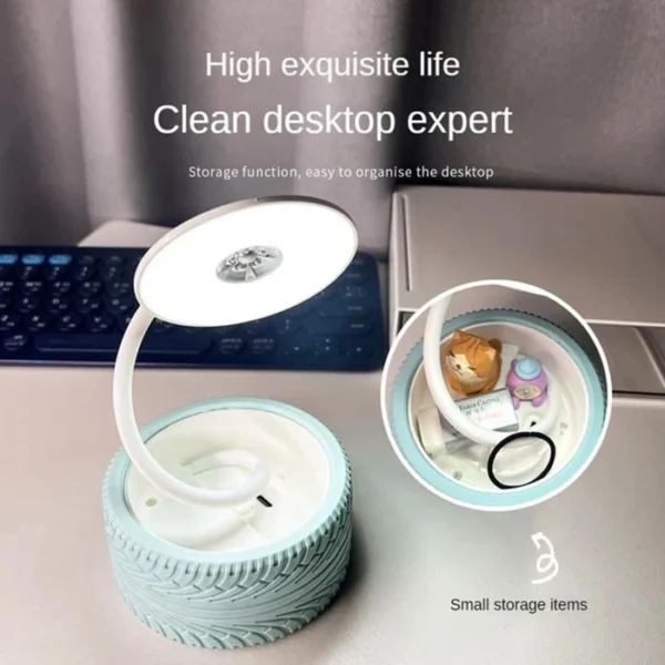 چراغ مطالعه مدل شارژی کد K209 طرح لاستیک