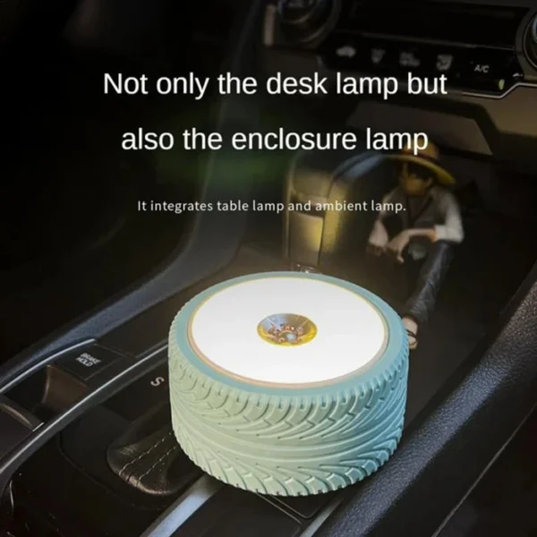 چراغ مطالعه مدل شارژی کد K209 طرح لاستیک