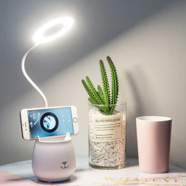 چراغ مطالعه مدل شارژی کد Q17-2 سفید