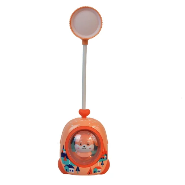 چراغ مطالعه مدل شارژی کد xjd-09 طرح خرس کابین دار