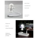 چراغ مطالعه مدل فضانورد کد 01