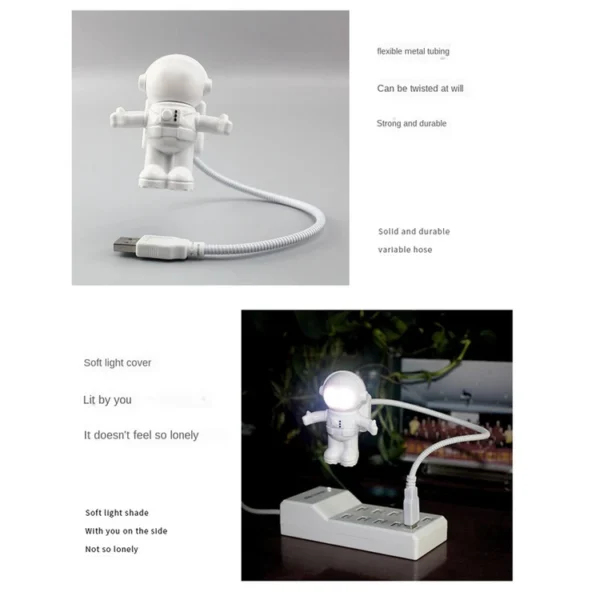 چراغ مطالعه مدل فضانورد کد 01