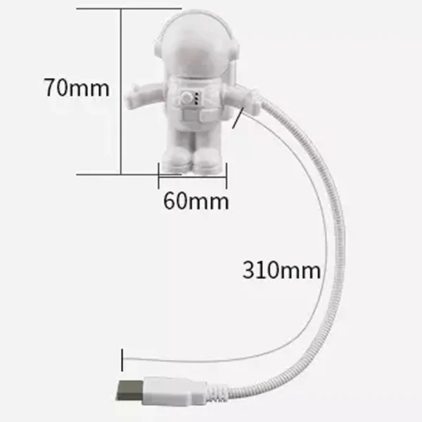 چراغ مطالعه مدل فضانورد کد 01