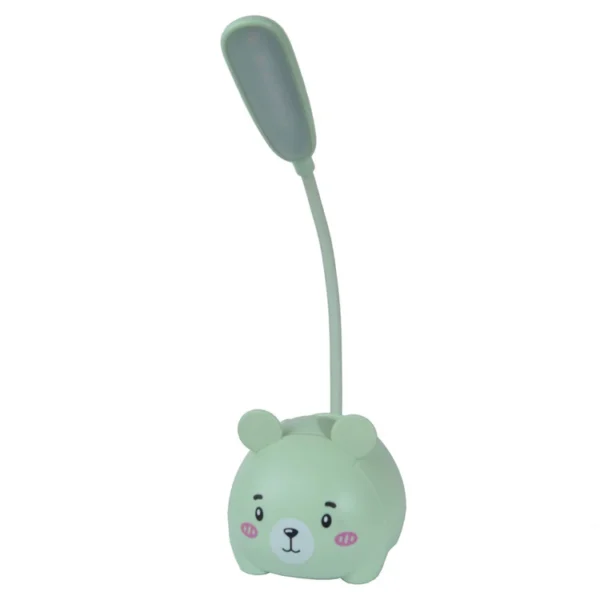 چراغ مطالعه کد CX0015A مدل شارژی طرح خرس مهربان