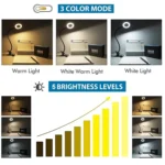 چراغ مطالعه کیو وای اچ مدل lna-10