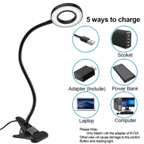 چراغ مطالعه کیو وای اچ مدل lna-10