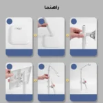 چراغ مطالعه یولومو مدل نگهدارنده ی کتاب کد 1227