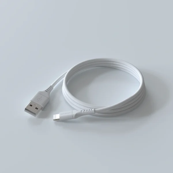 کابل شارژ و دیتا هادرون مدل HTC-A-L01 رابط USB-A — Lightning