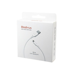 کابل شارژ و دیتا هادرون مدل HTC-A-L01L رابط USB-A — Lightning