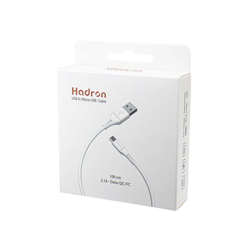 کابل شارژ و دیتا هادرون مدل HTC-A-L01L رابط USB-A — Lightning کابل شارژ و دیتا هادرون مدل HTC-A-L01L رابط USB-A — Lightning