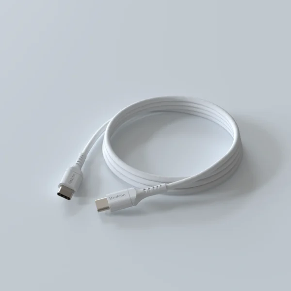 کابل شارژ و دیتا هادرون مدل HTC-C-C01L دارای پورت Type-C