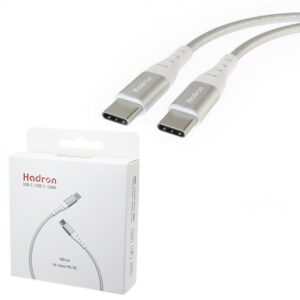 کابل شارژ و دیتا هادرون مدل HTC-C-C01 دارای پورت Type-C