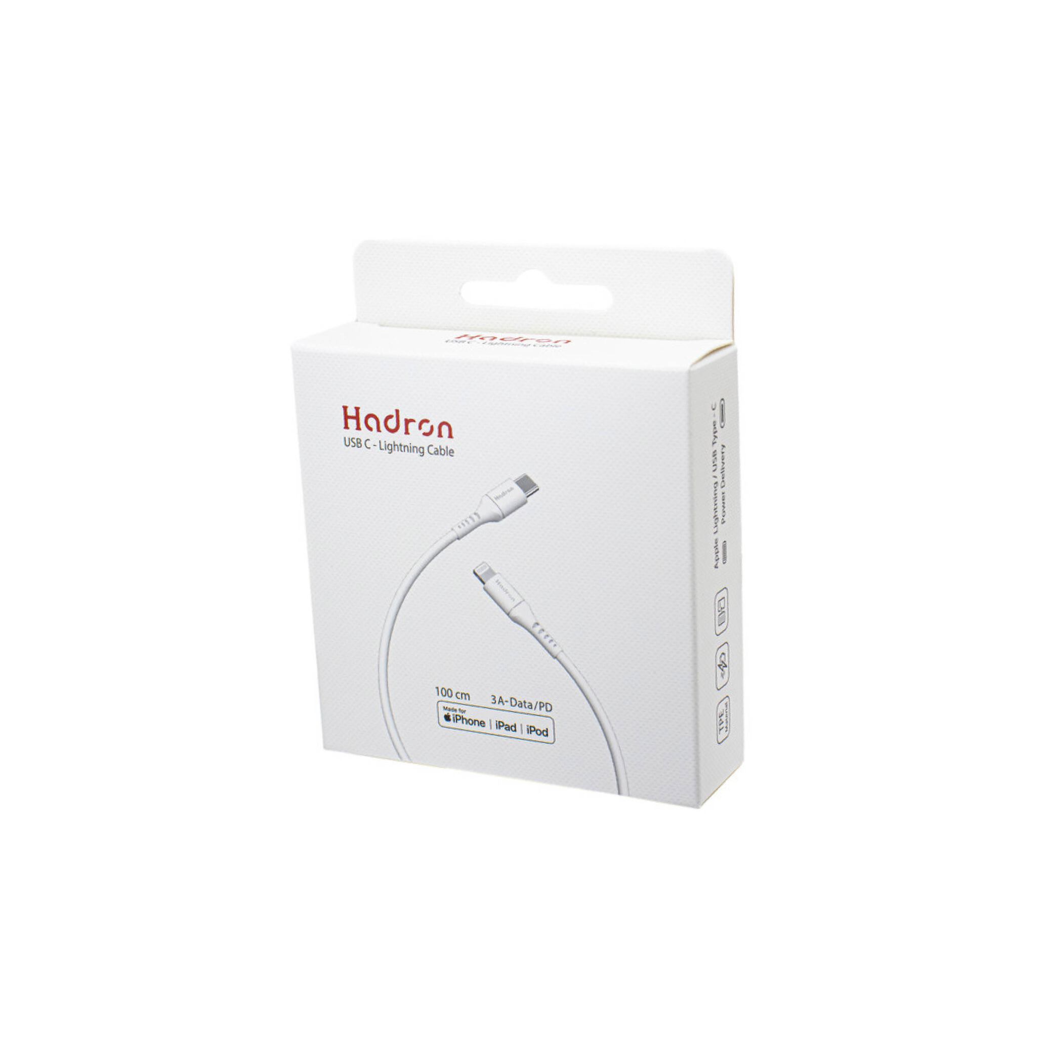 کابل شارژ و دیتا هادرون مدل HTC-C-L01 دارای پورت Type-C کابل شارژ و دیتا هادرون مدل HTC-C-L01 دارای پورت Type-C