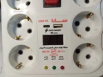 محافظ برق سارا ۶ خروجی مجهز به فست شارژ و تایپ C - Image 6