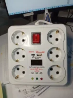 محافظ برق سارا ۶ خروجی مجهز به فست شارژ و تایپ C - Image 7